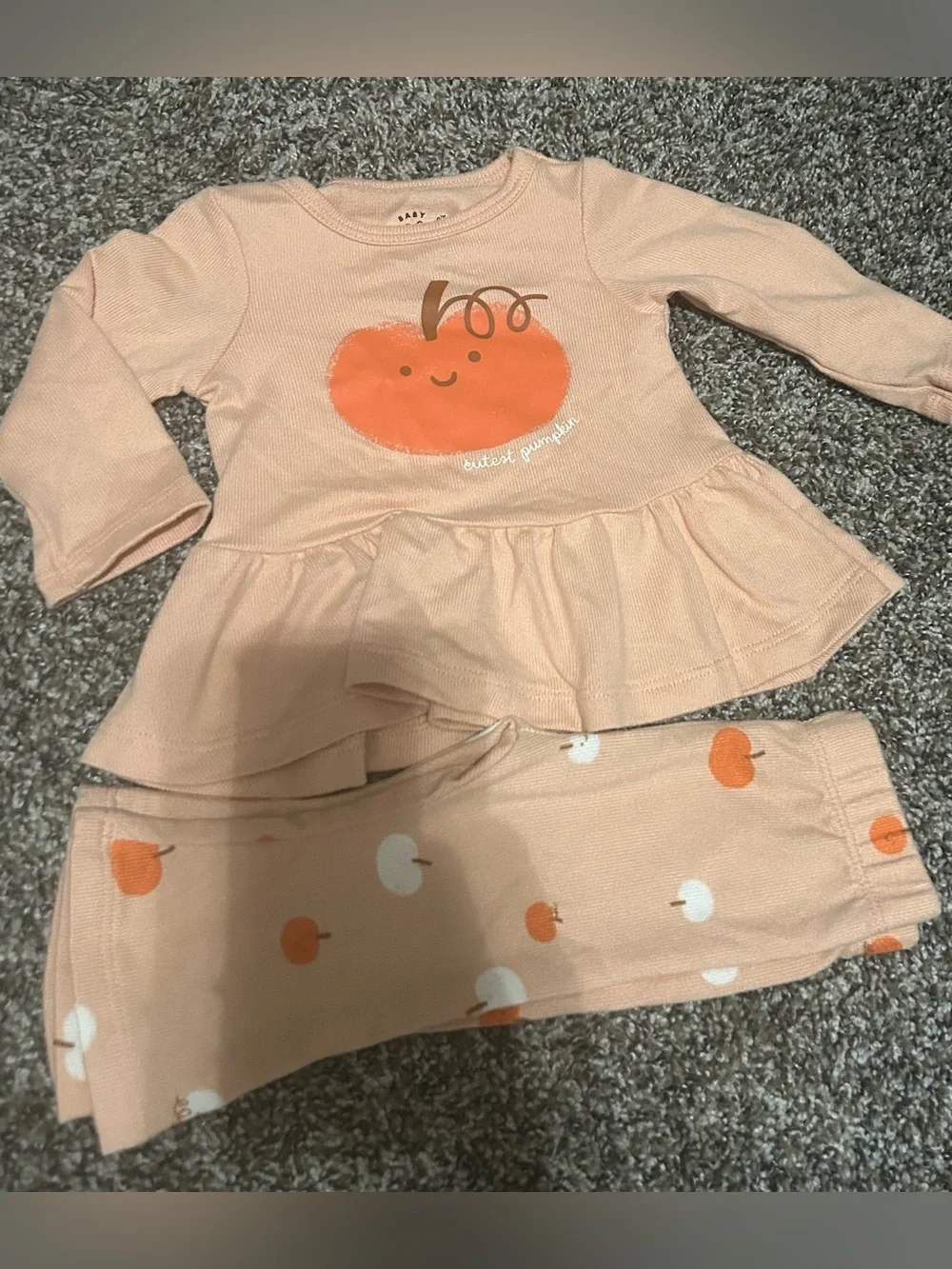 Halloween/fall baby clothes- 0-3 Months bundle